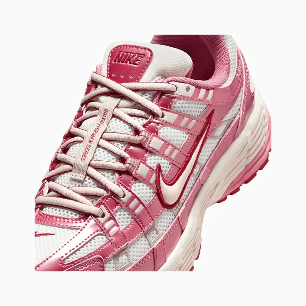 Nike P-6000 White Silt Red Peony (Women's)