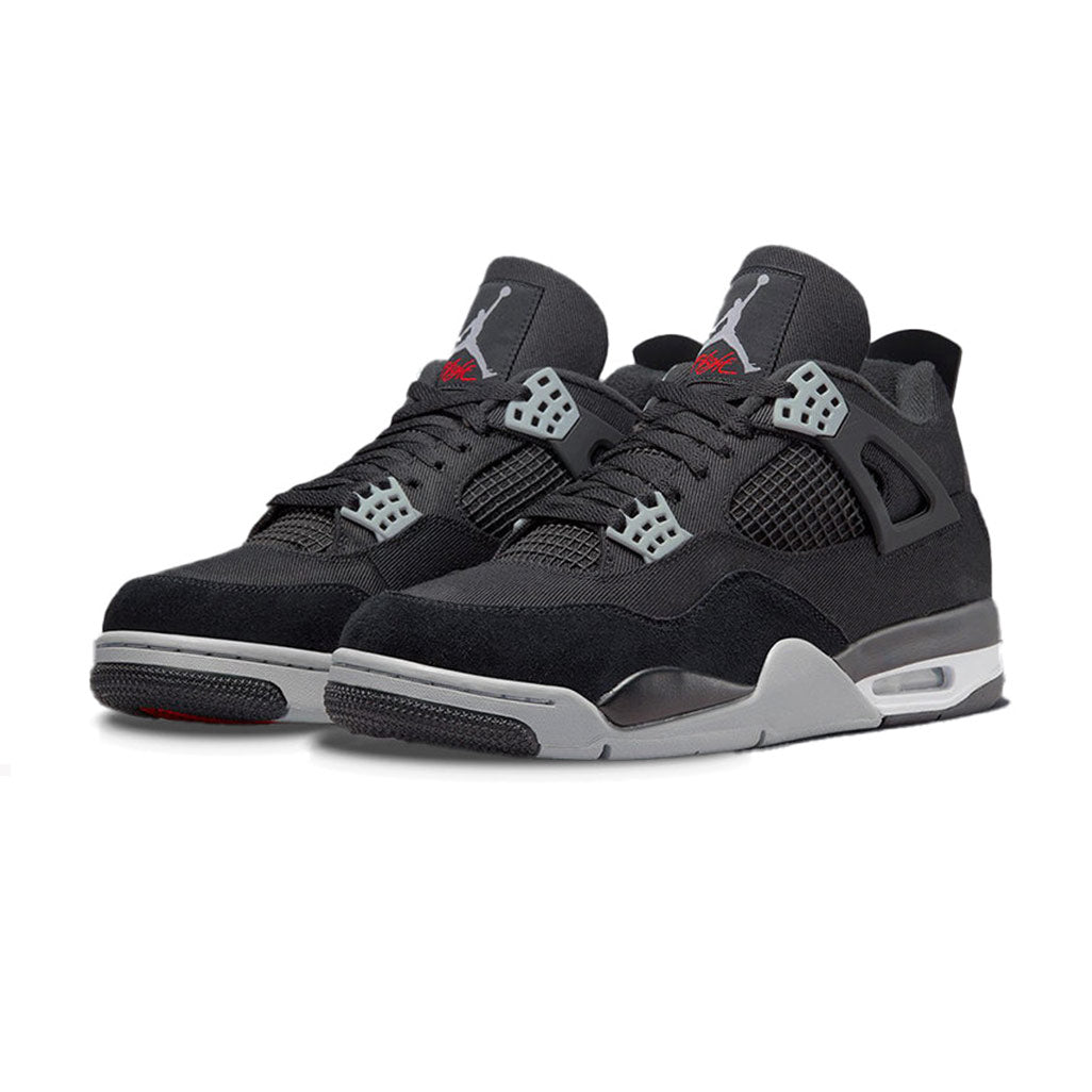 Air Jordan 4 Retro SE Black Canvas