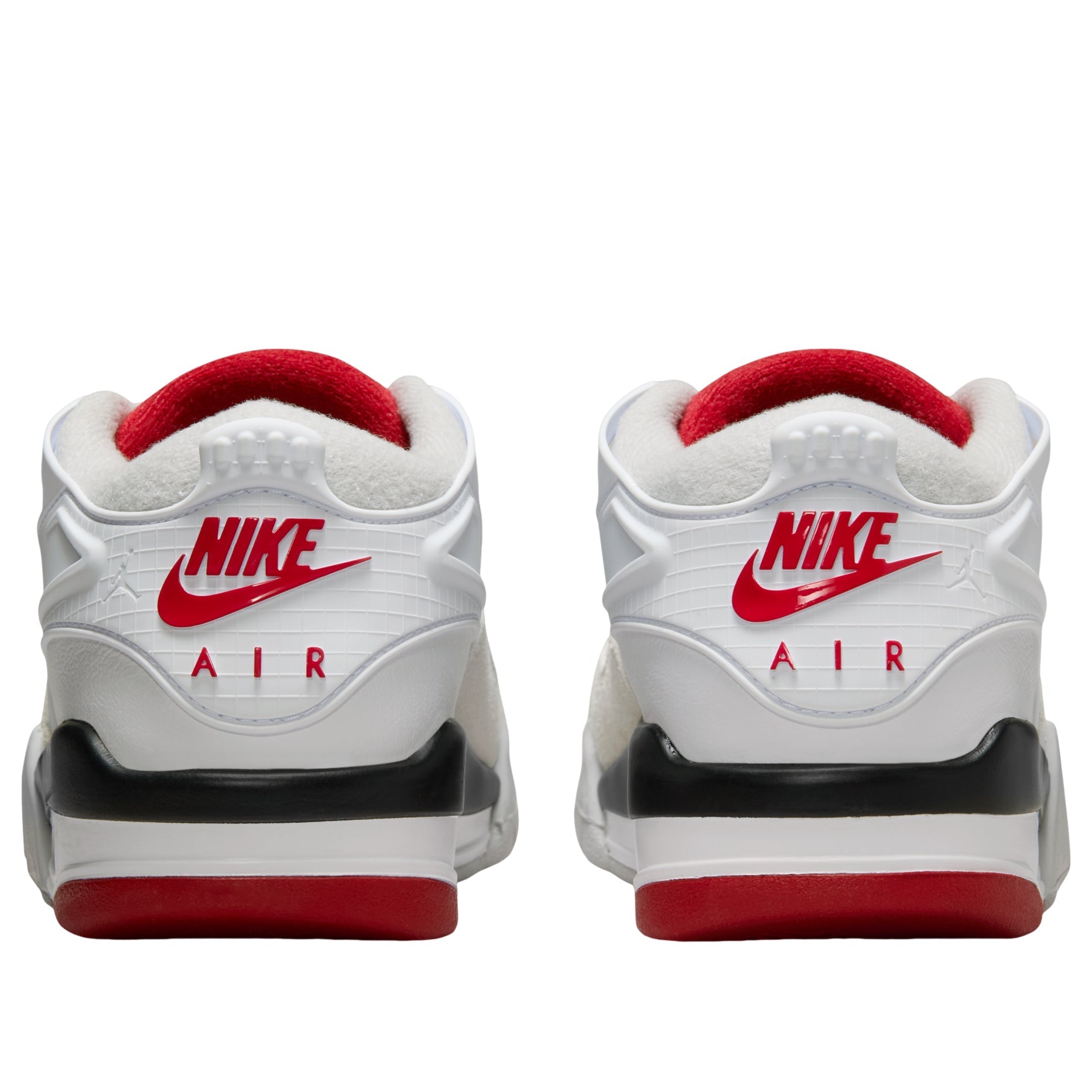 Air Jordan 4 RM White Black Varsity Red GS